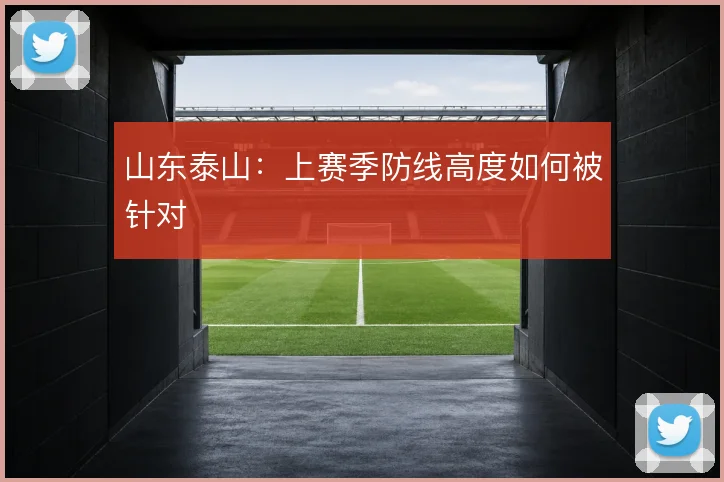 山东泰山:上赛季防线高度如何被针对