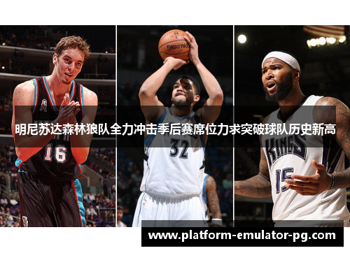 明尼苏达森林狼队全力冲击季后赛席位力求突破球队历史新高